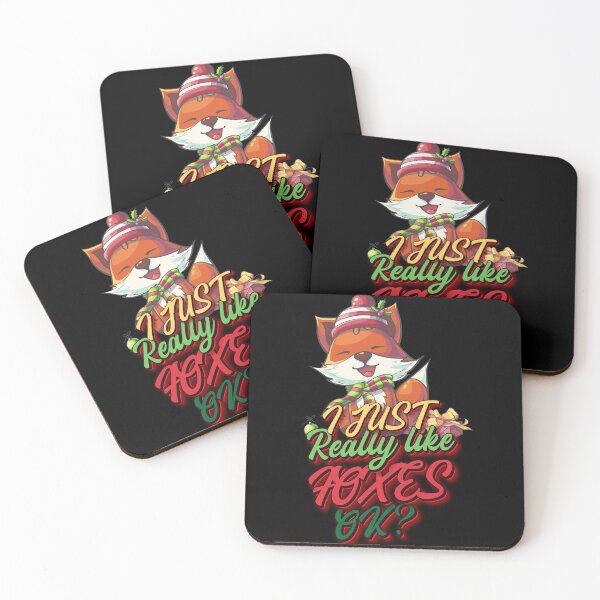 Item preview, I Just Really Like Foxes OK? - Funny Fox Lover Gift designed and sold by yeknow.