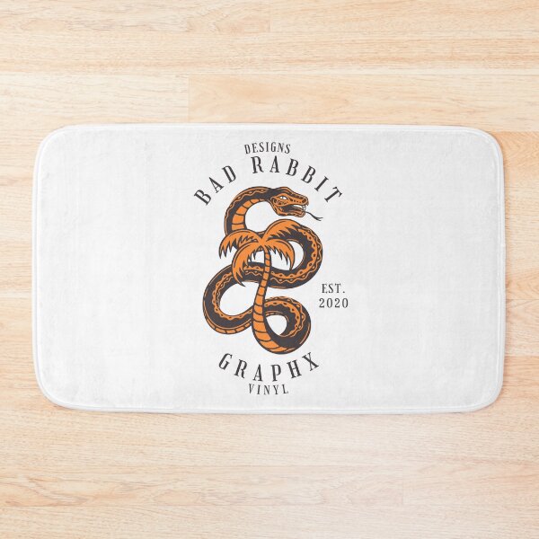 Item preview, The Palm & The Snake designed and sold by badrabbitgraphx.