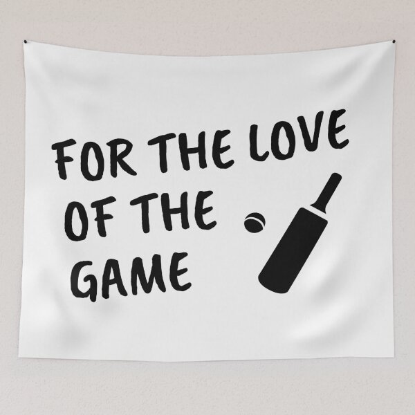 Item preview, Cricket: For the love of the game. designed and sold by TheGreenGoat.