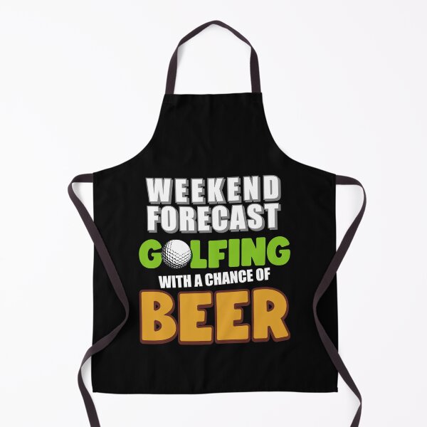 Item preview, Weekend Forecast Golfing With A Chance Of Beer designed and sold by OuterWear.
