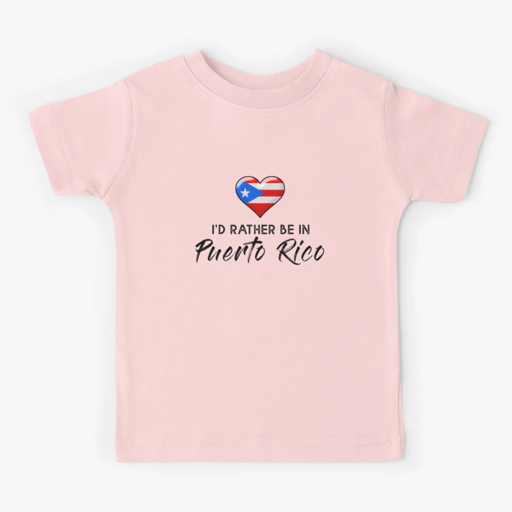 I'd Rather Be In Puerto Rico T-Shirt - Puerto Rico Flag Tee I'd Rather Be In Puerto Rico T-Shirt - Puerto Rico Flag Tee
