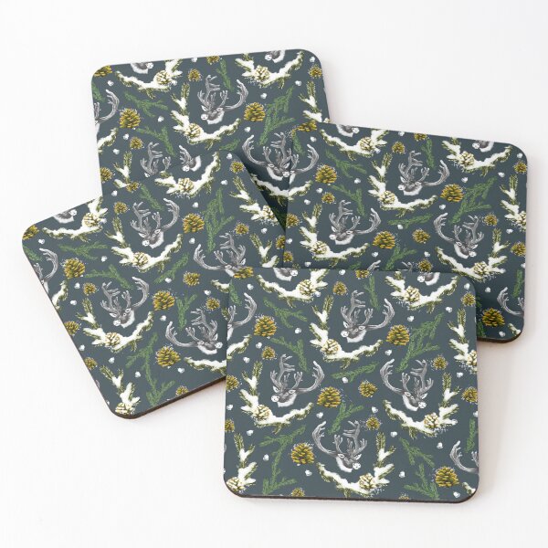 Item preview, Forest Caribou Fir and Cocottes designed and sold by Caroline Bochud.