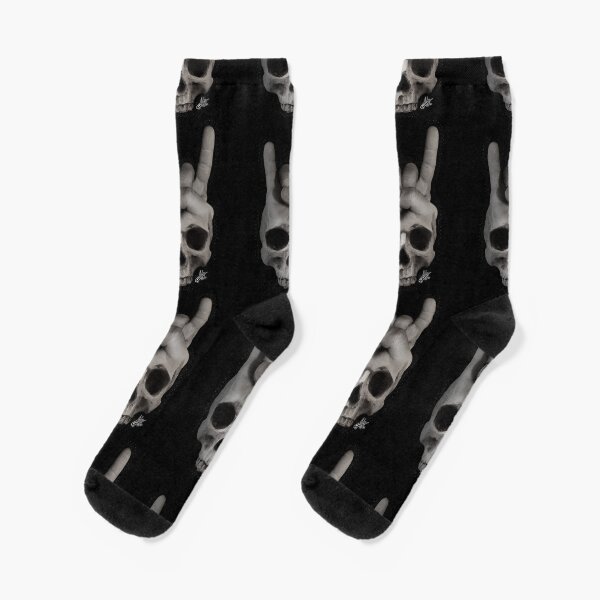 Skull Horns Calcetines