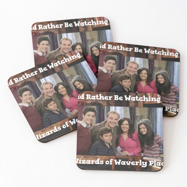 Item preview, I'd rather be watching Wizards of Waverly Place designed and sold by Transduck52.