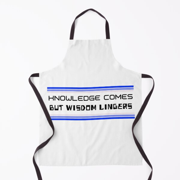 Item preview, Knowledge Comes But Wisdom Lingers designed and sold by retro87tee.
