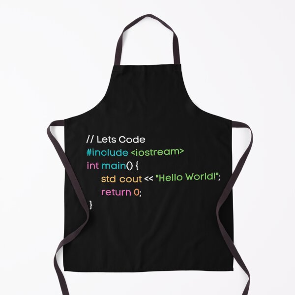Item preview, Hello World! The first code we had the pleasure of programming in C ++ designed and sold by JessFranco.