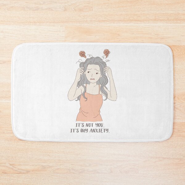 Item preview, It’s not you it's my anxiety - funny attack anxiety my neck my back mental health awareness designed and sold by CJCTEES.