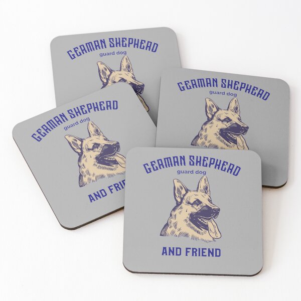 Item preview, German Shepherd guard dog and friend designed and sold by CultOfHustlers.