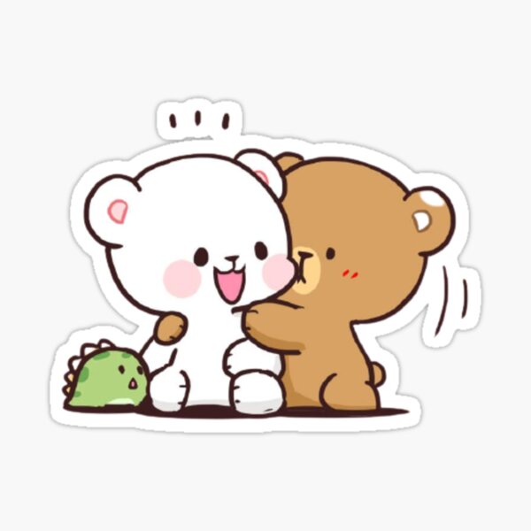 milk and mocha stuffed animals