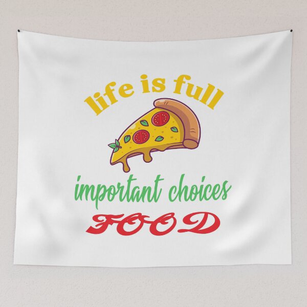 Item preview, life is full of important choices food designed and sold by amine163.