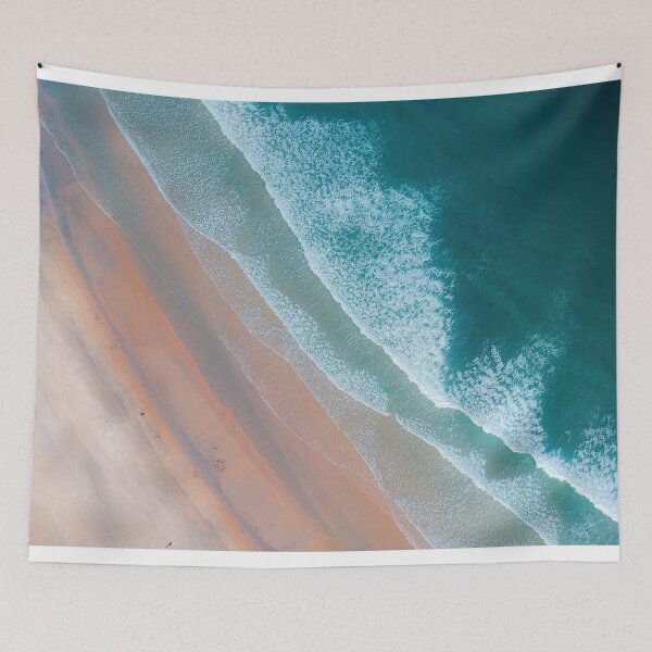 Item preview, Green ocean waves and sand designed and sold by maxigold.