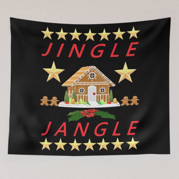 Item preview, Jingle Jangle - Gingerbread House designed and sold by TeesFashion.