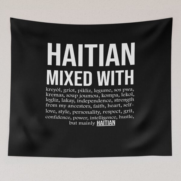 Item preview, Haitian Mixed With Gift designed and sold by Shopini.