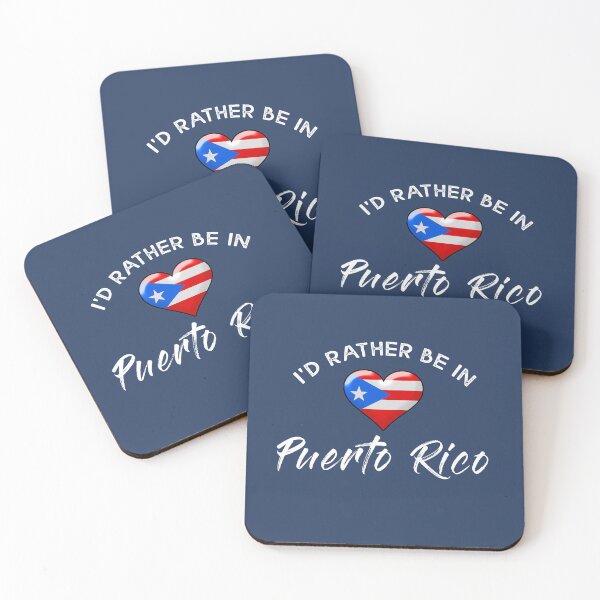 Item preview, I'd rather be in Puerto Rico. With the Puerto Rico flag. designed and sold by obedtheartist.