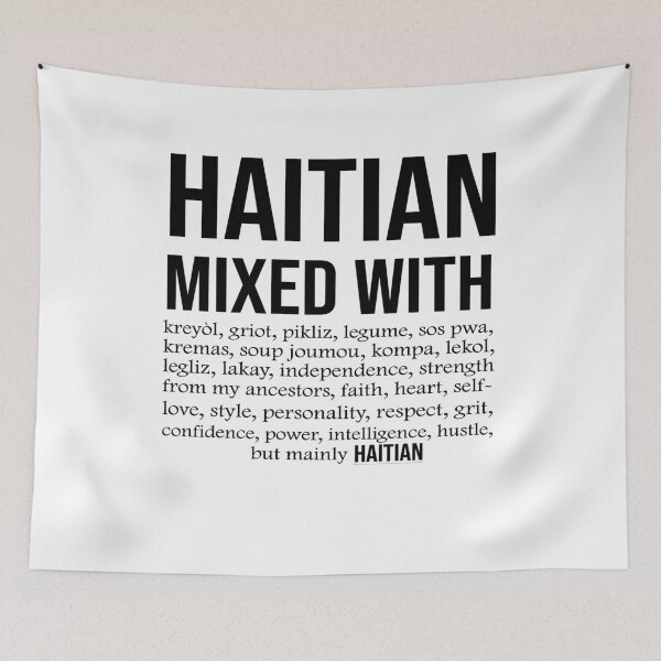 Item preview, Haitian Mixed With Gift designed and sold by Shopini.