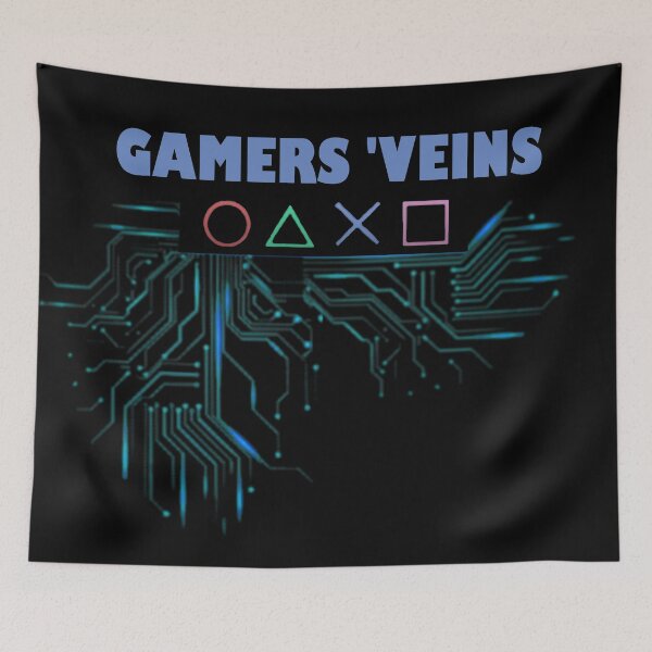 Item preview, Gamers' Veins T-Shirt funny gamers T-Shirt designed and sold by OAPod.