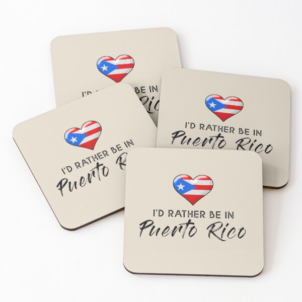 Item preview, I'd rather be in Puerto Rico. With the Puerto Rico flag. designed and sold by obedtheartist.