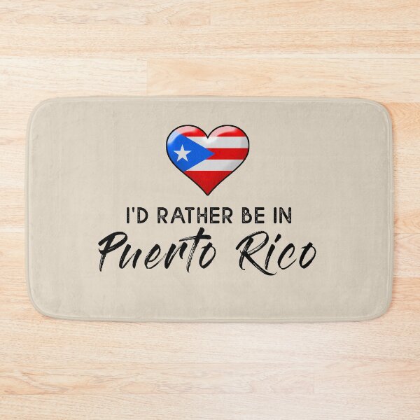 Item preview, I'd rather be in Puerto Rico. With the Puerto Rico flag. designed and sold by obedtheartist.