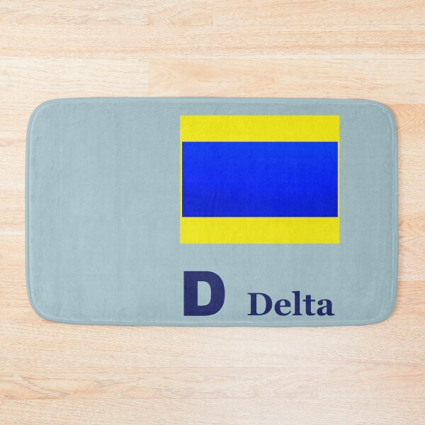 Item preview, D delta international maritime signals designed and sold by AlbertoRuiZ.