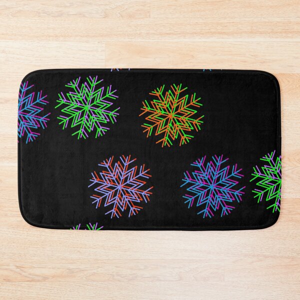 Item preview, Multicolored 3D style snowflakes designed and sold by BV-creas.