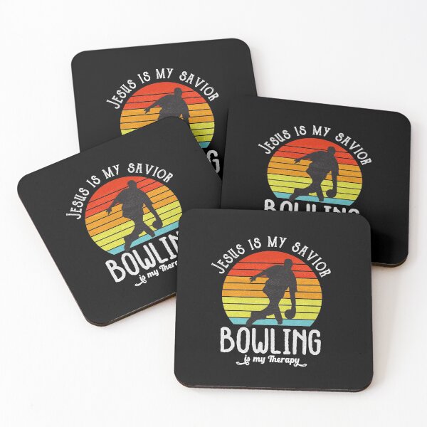 Item preview, Jesus Is My Savior Bowling Is My Therapy, Cute Sayings for Sport Lovers designed and sold by ZETTIF ⭐⭐⭐⭐⭐.