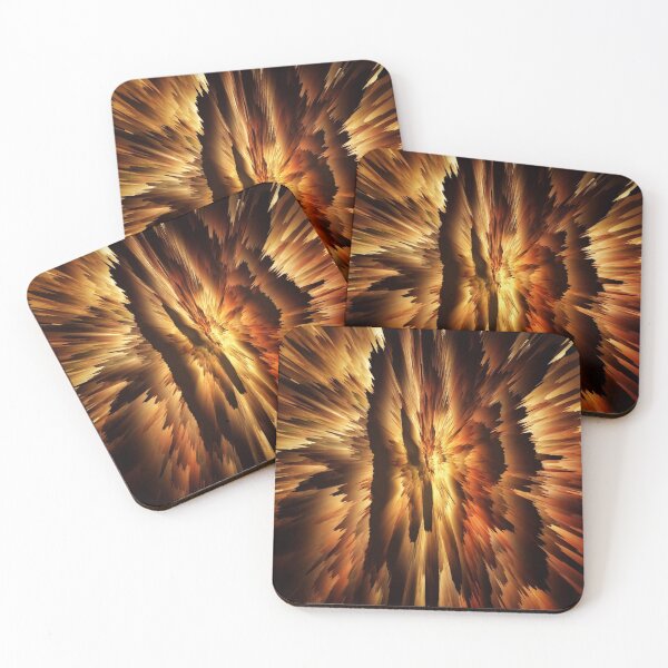 Item preview, Orange yellow burst Relief 3D earth sun graphic art designed and sold by Digibee.