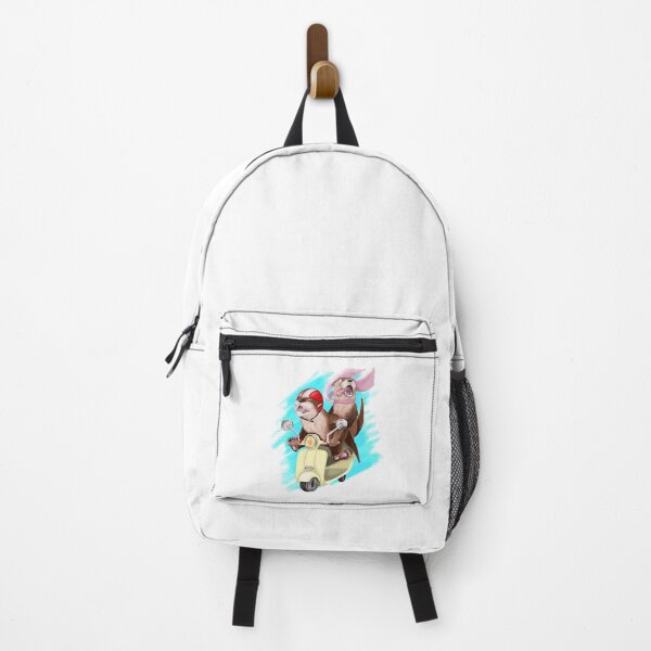 Item preview, Pretty lovely Otters were on the scooter. designed and sold by YaArt.