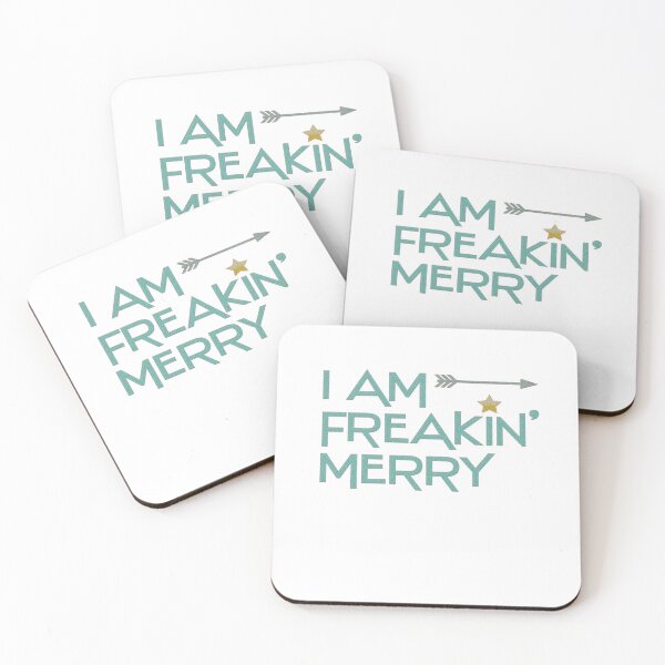 Item preview, i am freaking merry designed and sold by FunnyOfferings.