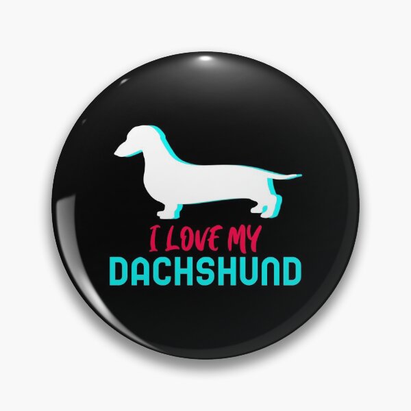 Item preview, I Love My Dachshund! designed and sold by FunPrint.