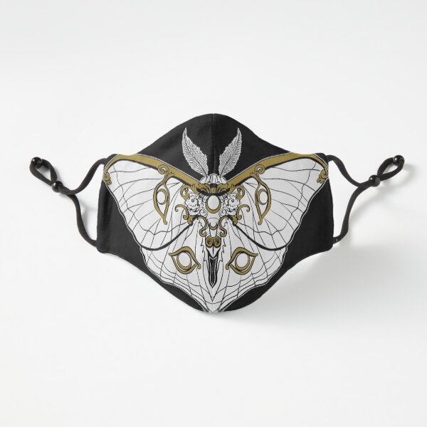 art nouveau luna moth Fitted 3-Layer