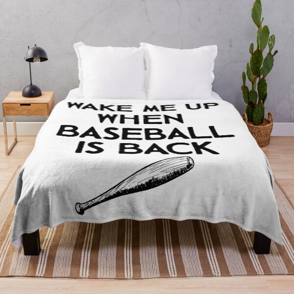 Item preview, Wake Me Up When Baseball Is Back T-shirt | Gift for Him | Baseball Tee | I Miss Baseball Tshirt | Men's Funny Shirt | Baseball Tee designed and sold by niceb00y.
