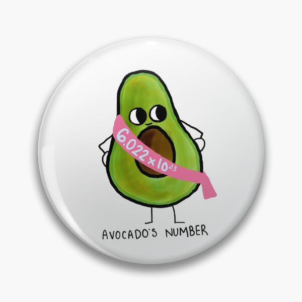 Item preview, Avocado's Number  designed and sold by KawaiiChemist.