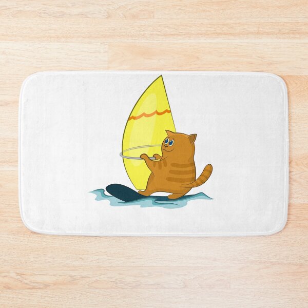 Item preview, Windsurfer Cat Funny  designed and sold by Dodgefashion.