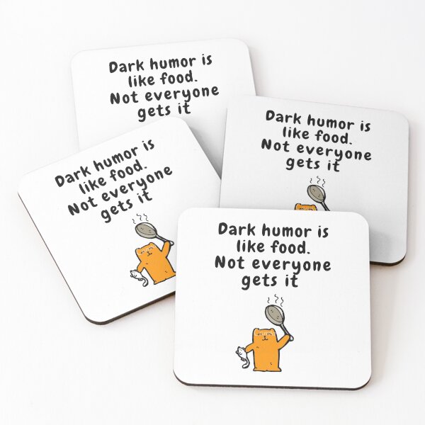 Item preview,  dark humor is like food not everyone gets it sarcastic quote [DH14] designed and sold by HIPNOTIZAR  CRAFTS.