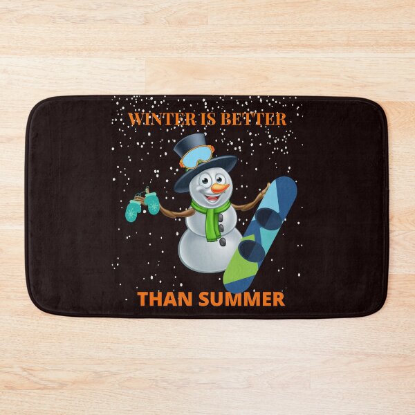 Item preview, Snowboarder Snowman Ridin' And Catching Air designed and sold by walkingrock.