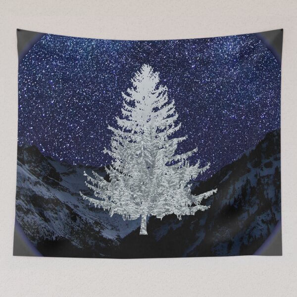 Item preview, Pine tree Circle (Winter Collection) designed and sold by erikvanrent.