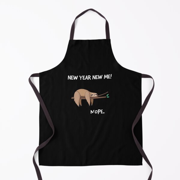 Item preview, Funny Sloth for a Lazy New Year designed and sold by HeyHoJo.