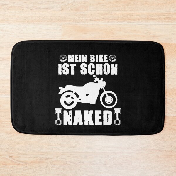 Item preview, My bike is already a naked bike sayings gift designed and sold by Nessshirts.