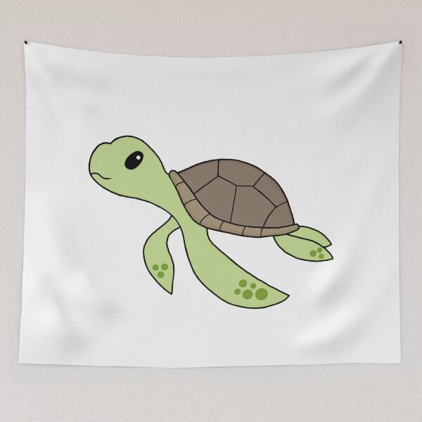 Item preview, Baby Sea Turtle designed and sold by KewtDesigns.