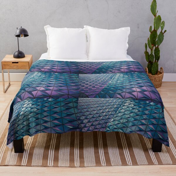 Item preview, Brillant Lavender and Teal Geometric Pattern designed and sold by bryanmcclelland.