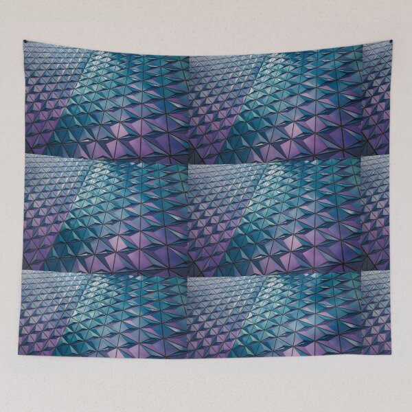 Item preview, Brillant Lavender and Teal Geometric Pattern designed and sold by bryanmcclelland.