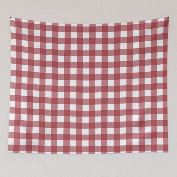 Item preview, traditional red gingham designed and sold by ImagineKaye.