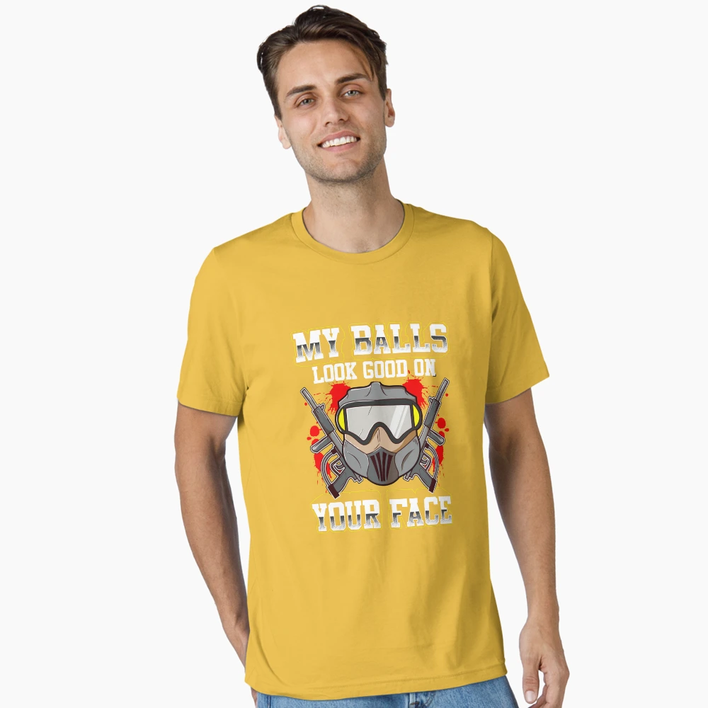 T-shirt De Paintball Gildan Noir - Taille S - Humour Décalé