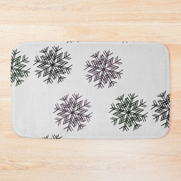 Item preview, Multicolored 3D style snowflakes designed and sold by BV-creas.