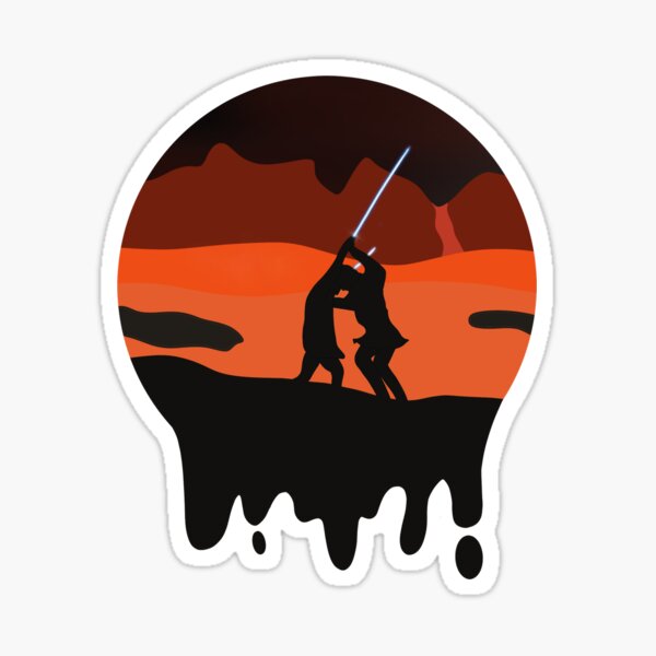 Item preview, Duel on Mustafar designed and sold by maureenarchbold.