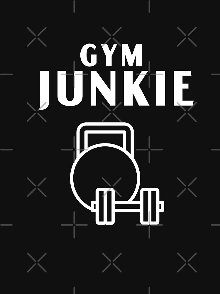 "Gym Junkie" Tshirt for Sale by FitnessPassion Redbubble gym t