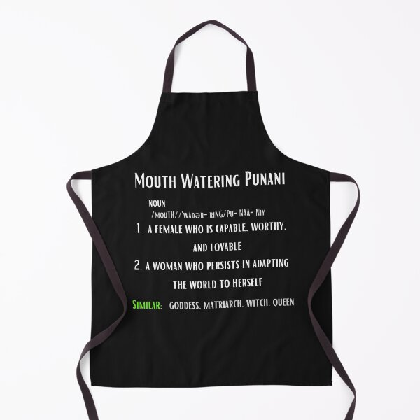Item preview, Mouth Watering Punani (white font) designed and sold by Magickselflove.