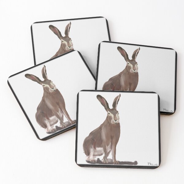 Item preview, Hare portrait designed and sold by Deromilly.