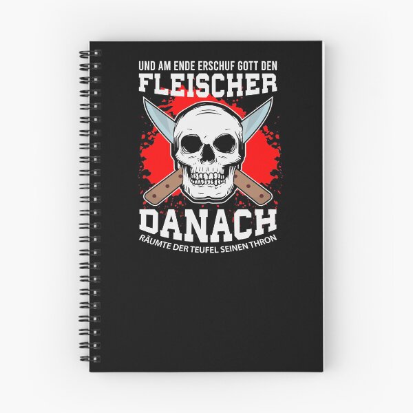 Artikelvorschau, Und Am Ende Erschuf Gott Den Fleischer Metzger Geschenk entworfen und verkauft von PlatonisDesign.