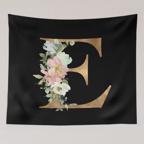 Item preview, Letter E Monogram designed and sold by WisdomInspired.